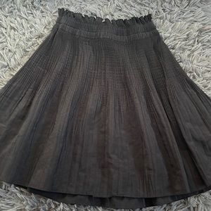 Black float skirt